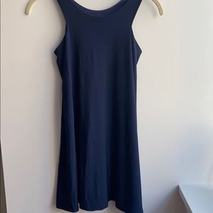 Girls Navy Dress 12